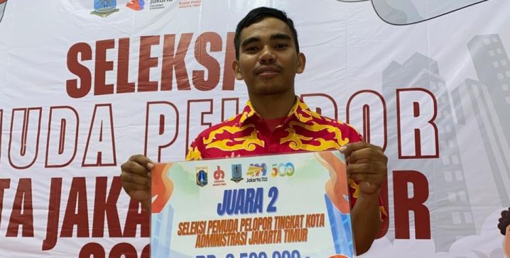 Fahzrul Sabila Nur Rohman Raih Juara 2 dalam Seleksi Pemuda Pelopor Jakarta Timur 2026