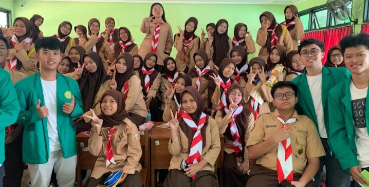 Bangun Kesadaran Generasi Z, Mahasiswa Universitas Ibnu Chaldun Jakarta Gelar Kampanye 