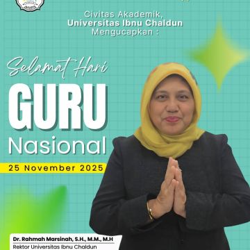 UIC Mengucapkan Selamat Hari Guru